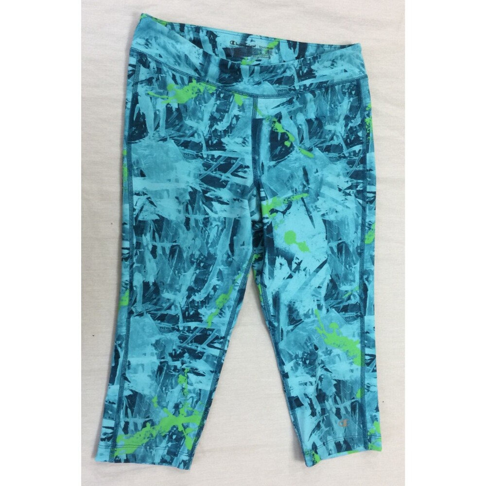 CHAMPION WOMENS PULL ON YOGA CAPRIS PANTS SIZE S